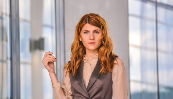 Canva - Businesswoman in Her Office Building-2