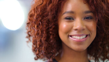 Brimming with confidence. Portrait of a young African American businesswoman smiling confidently at the camera.