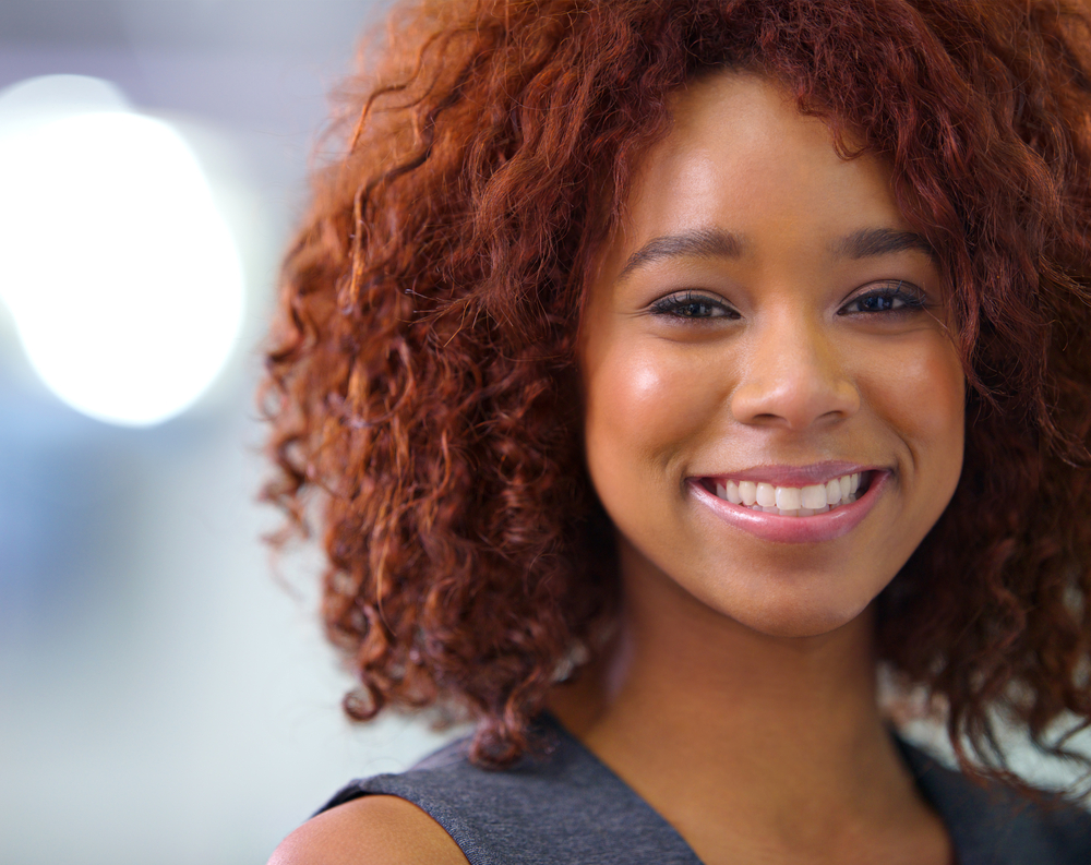 Brimming with confidence. Portrait of a young African American businesswoman smiling confidently at the camera.