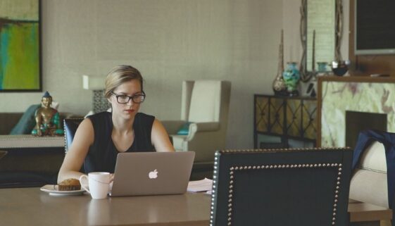 Work from Home woman