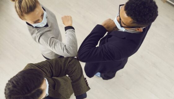 Cooperation, international teamwork, corporate unity concept